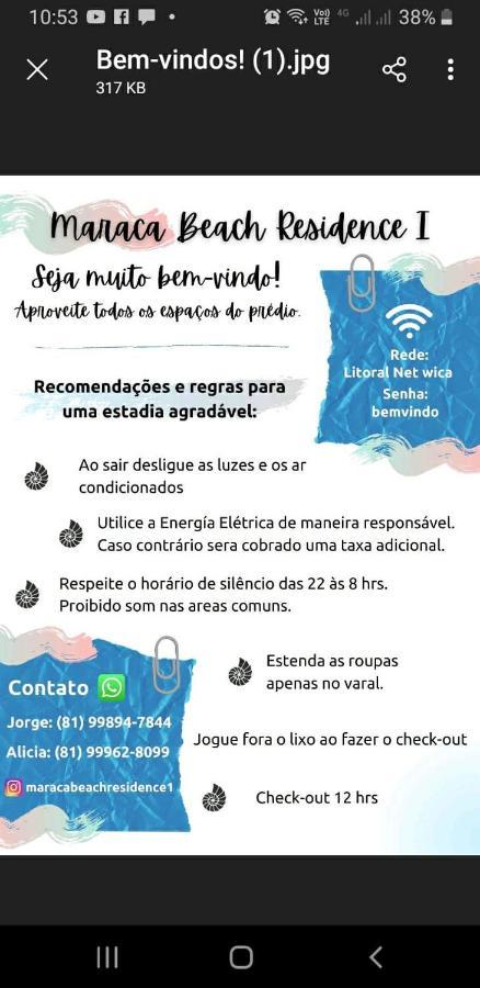 Maraca Beach Residence 1 Apt 405 Porto de Galinhas Luaran gambar